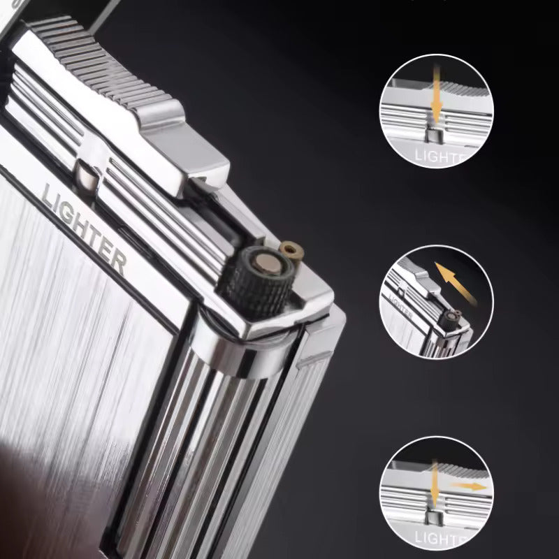 Derui Metal Side-Slip Lighter